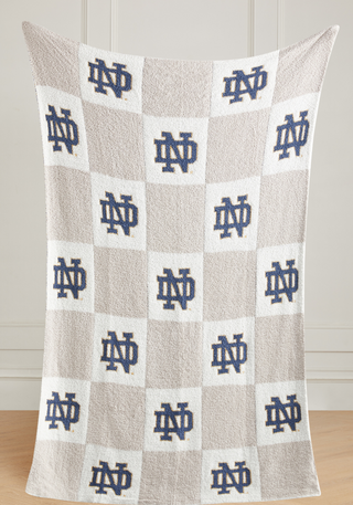 College Buttery Blanket- Neutral- (33 Teams offered)