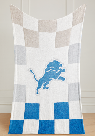 NFL Buttery Blanket- Ombre Check- All 32 Teams Offered!