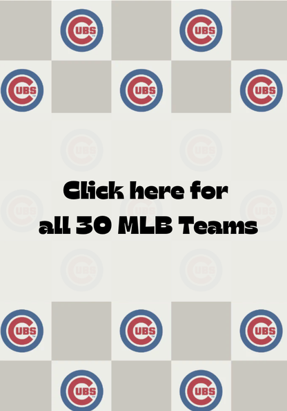 MLB Buttery Blanket- Neutral Check