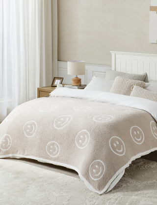 Smiley Buttery Blanket- Pre Order 12-05