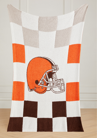 NFL Buttery Blanket- Ombre Check- All 32 Teams Offered!