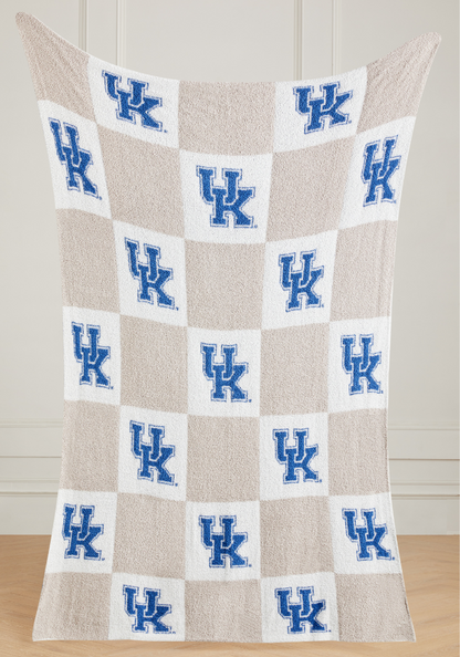 College Buttery Blanket- Neutral