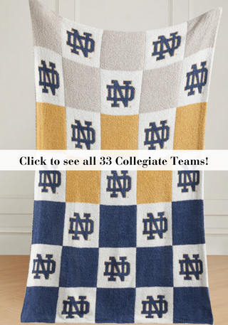 College Buttery Blanket- Ombre- (33 Teams Offered)