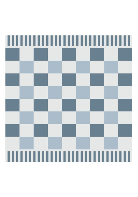 Mosaic Check | 40" x 40" │ PRE-ORDER • 9.09