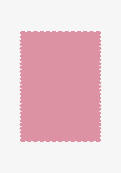 Sweet Scallop Buttery Blanket- Stroller