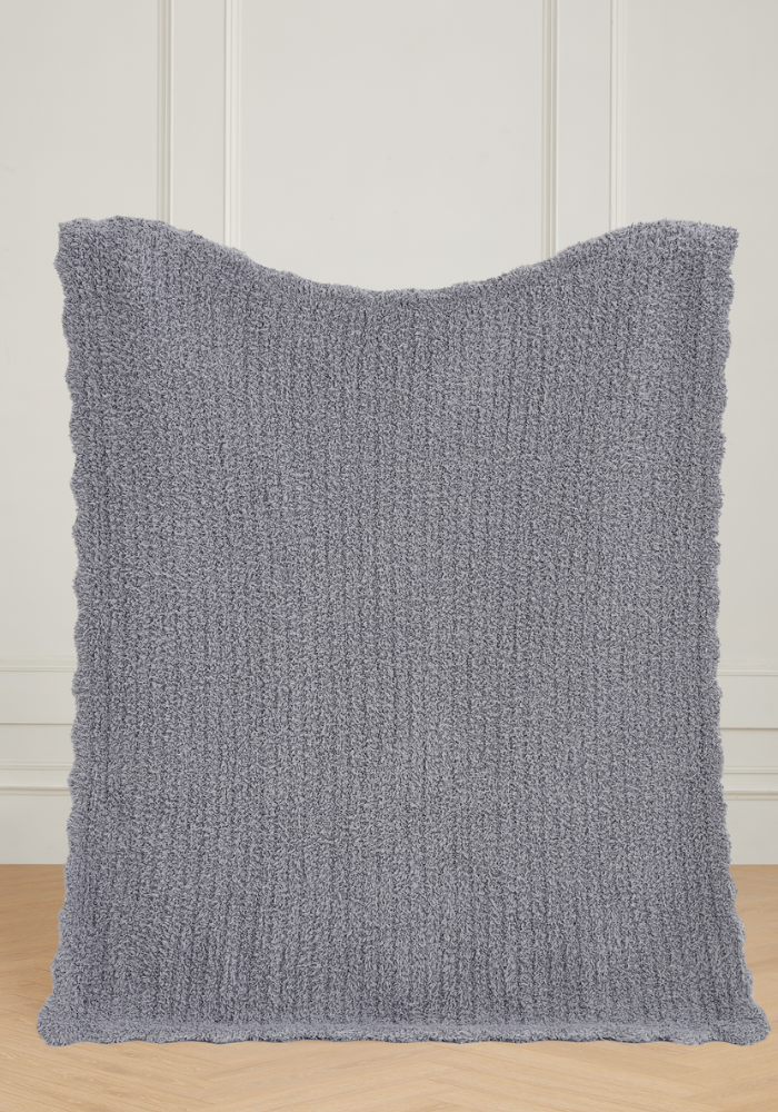 Sweet Scallop Buttery Blanket- Receiving