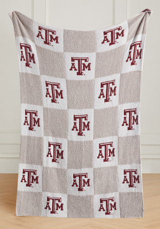 College Buttery Blanket- Neutral- (33 Teams offered)