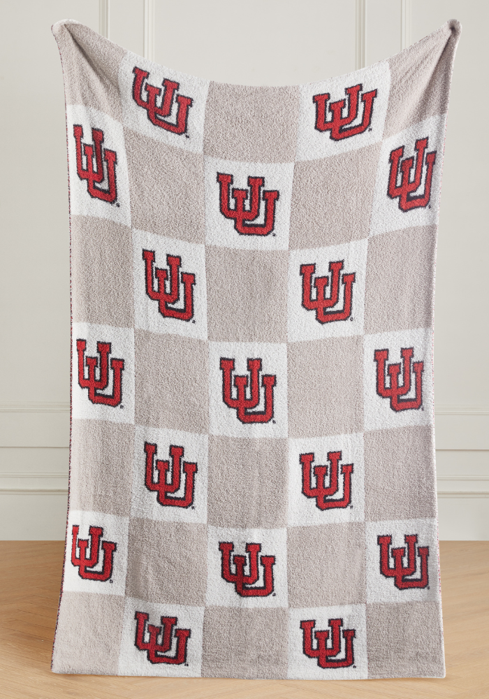 College Buttery Blanket- Neutral