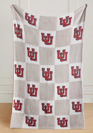 College Buttery Blanket- Neutral- (33 Teams offered)