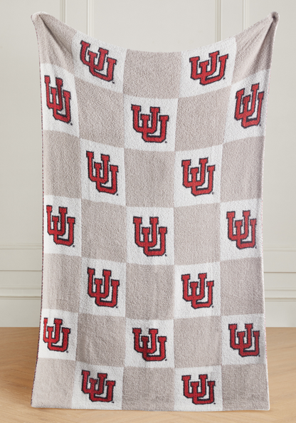 College Buttery Blanket- Neutral