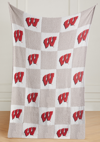 College Buttery Blanket- Neutral