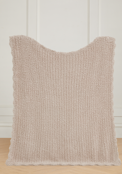 Sweet Scallop Buttery Blanket- Receiving