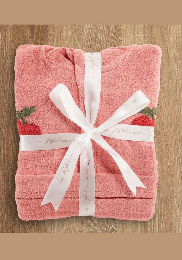 Cherry Buttery Robe