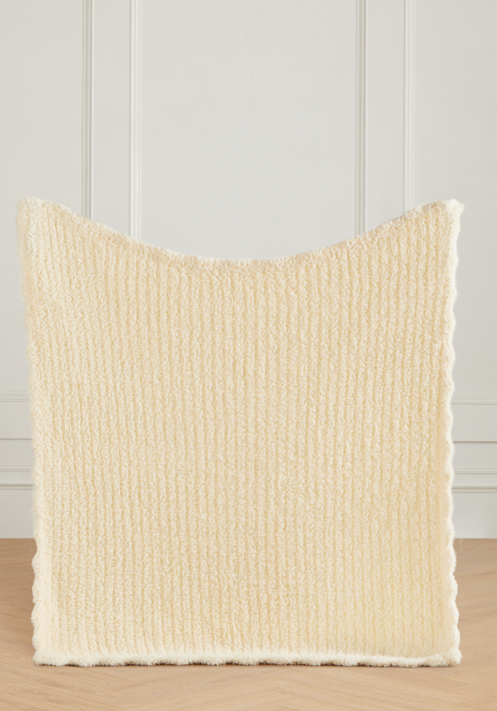 Sweet Scallop Buttery Blanket- Receiving