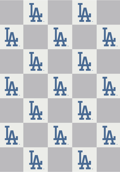 MLB Buttery Blanket- Neutral Check