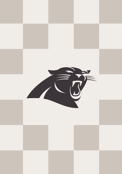 NFL Buttery Blanket- Neutral Check