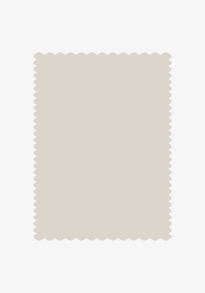 Sweet Scallop Buttery Blanket- Stroller