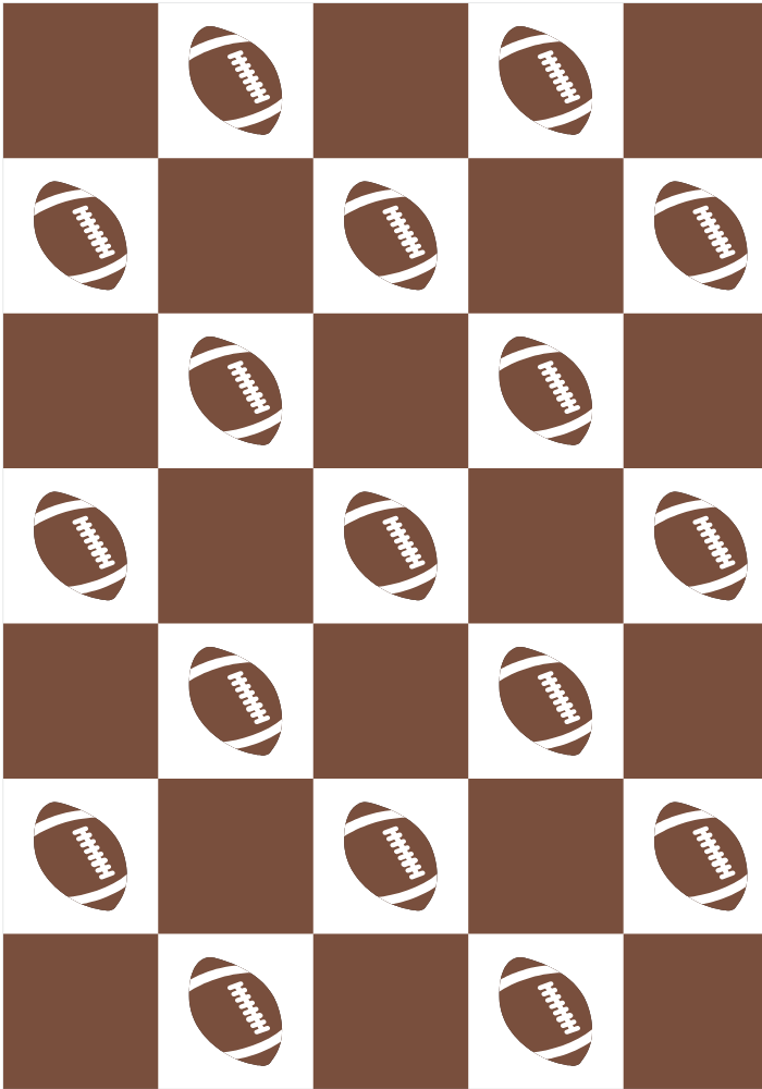 Varsity Collection: Football w/ Initial Buttery Blanket Pre Order Nov 14th