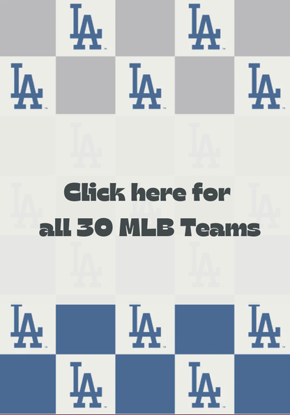 MLB Buttery Blanket- Ombre Check