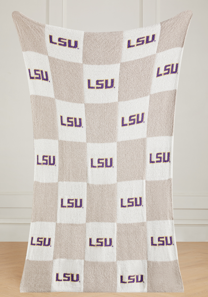 College Buttery Blanket- Neutral
