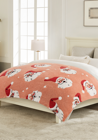 TSC x Amber Massey: Vintage Santa Buttery Blanket