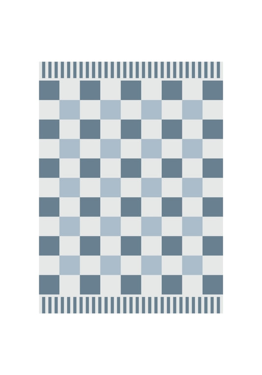 ◻️ Mosaic Check │ 22" x 30"│ PRE-ORDER • 9.09