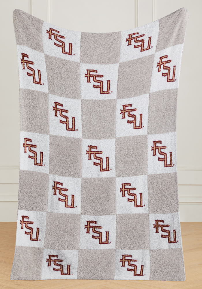 College Buttery Blanket- Neutral