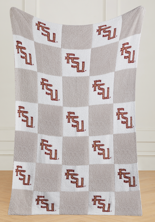 College Buttery Blanket- Neutral- (33 Teams offered)