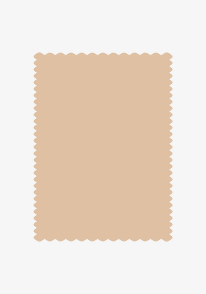 Sweet Scallop Buttery Blanket- Stroller
