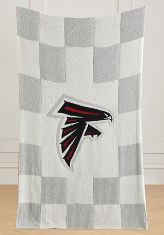 NFL Buttery Blanket- Grey Check