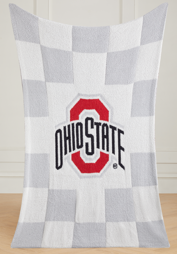 College Buttery Blanket- Neutral