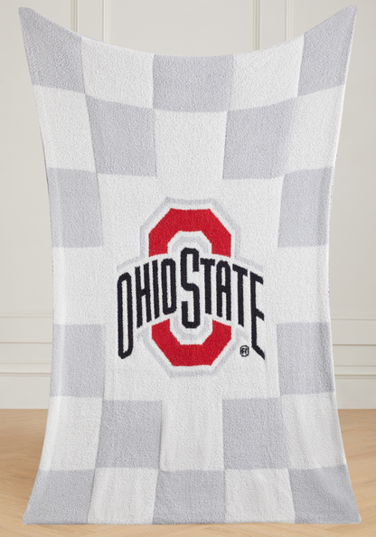 College Buttery Blanket- Neutral