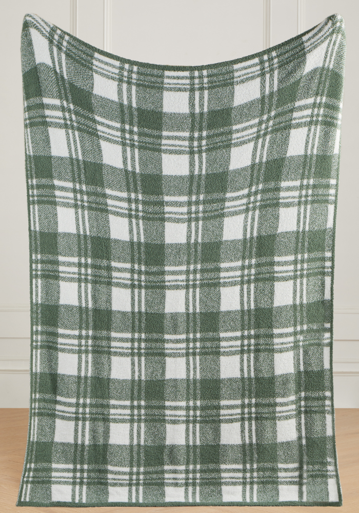 Windowpane Buttery Blanket
