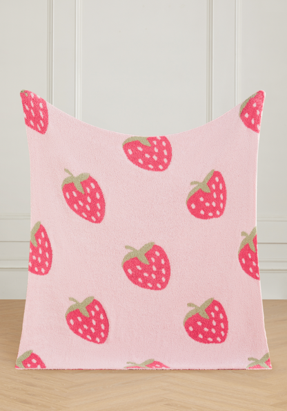 Strawberry Buttery Blanket- Receiving