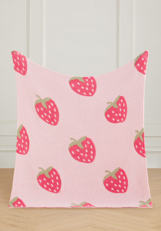 Strawberry Buttery Blanket- Receiving