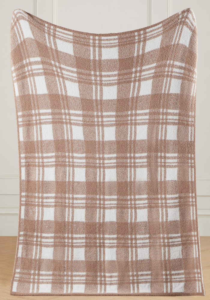 Windowpane Buttery Blanket