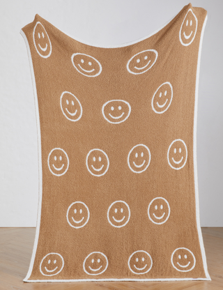 Smiley Buttery Blanket- Pre Order 12-05