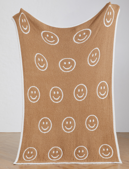 Smiley Buttery Blanket
