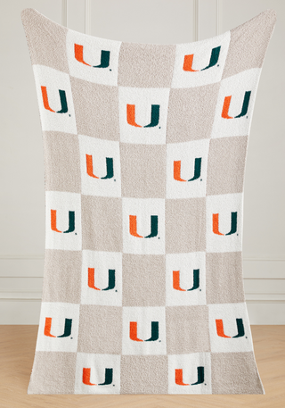 College Buttery Blanket- Neutral- (33 Teams offered)