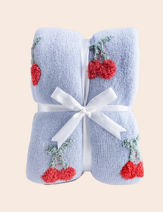 Cherries Buttery Blanket- Full Size Pre Order Feb 15th