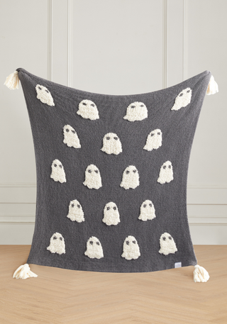 TSC x Sarah Knuth: 3D Ghost Buttery Blanket- Receiving Size