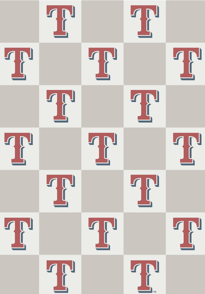 MLB Buttery Blanket- Neutral Check