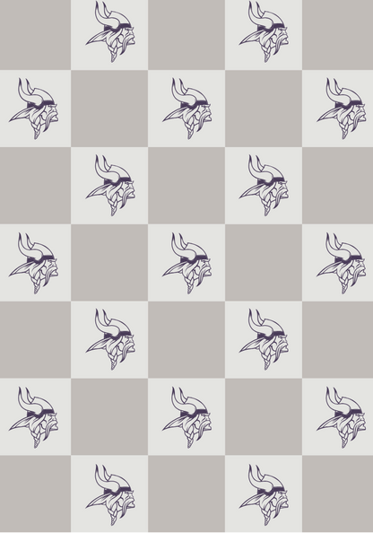 NFL Buttery Blanket- Neutral Check