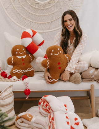 TSC x Madi Nelson: 3D Gingerbread Man Pillow- Sold out