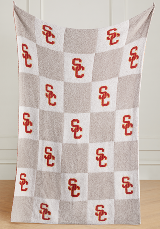 College Buttery Blanket- Neutral- (33 Teams offered)