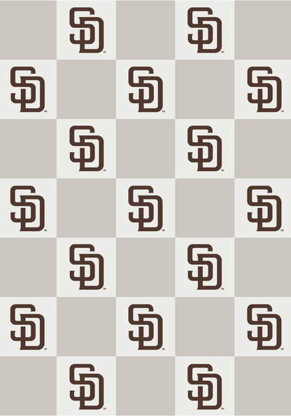 MLB Buttery Blanket- Neutral Check