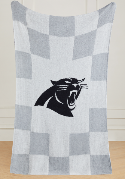 NFL Buttery Blanket- Neutral Check