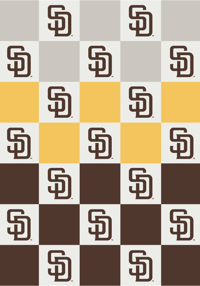 MLB Buttery Blanket- Ombre Check