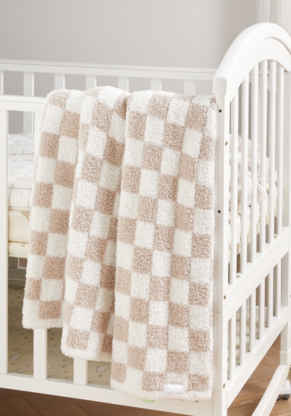 Checkered Receiving Buttery Blanket