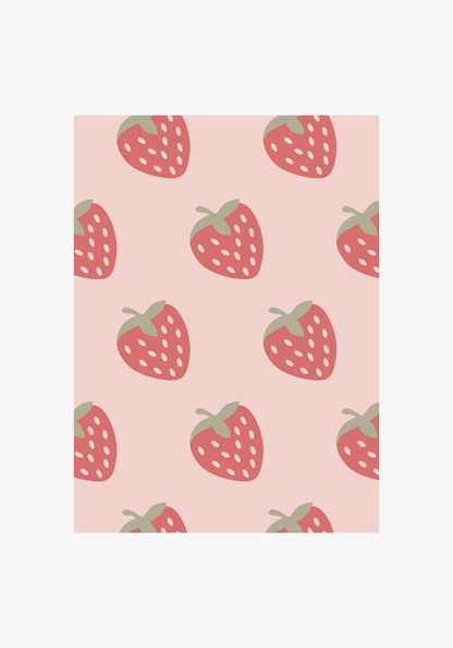 Strawberry Buttery Blanket- Stroller